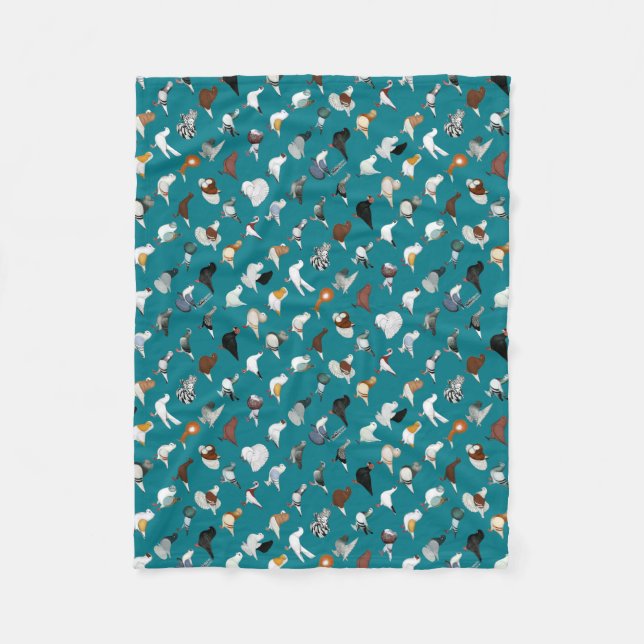 36 duvaavel fleecefilt (Framsidan)