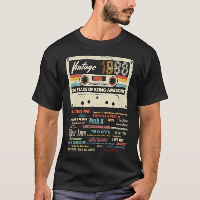 36:e födelsedagen 36 år gammal Fantastisk sedan ma T Shirt (Framsida)