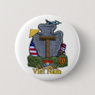 36:e infanteridivisionen Vietnam krig Button Knapp
