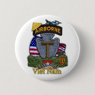 36:e infanteridivisionen Vietnam krig Button Knapp