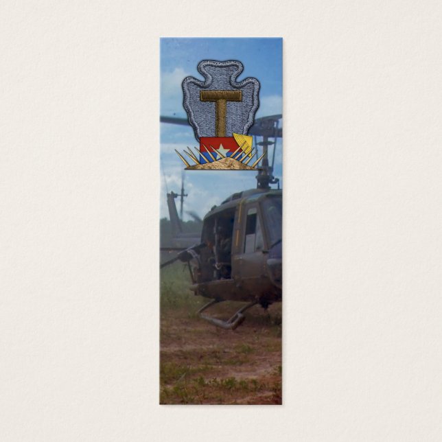 36:e Infantry Division Vietnams Krig-bokmärken Litet Visitkort (Framsidan)