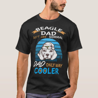 36 Pappa Beagle Pappa Cooler T Shirt