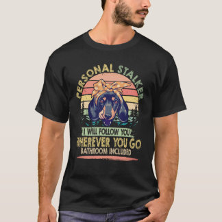 36 Personlig stalkare Jag följer dig vintage -Dac T Shirt
