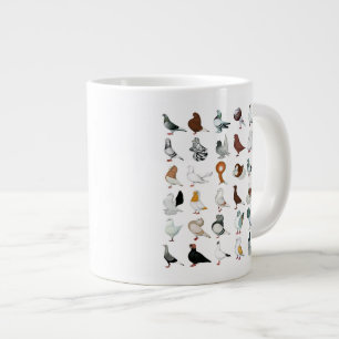 36 Pigeon-raser Jumbo Mugg