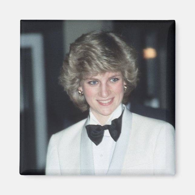 36 Princess Diana, Birmingham 1984 Magnet (Framsidan)