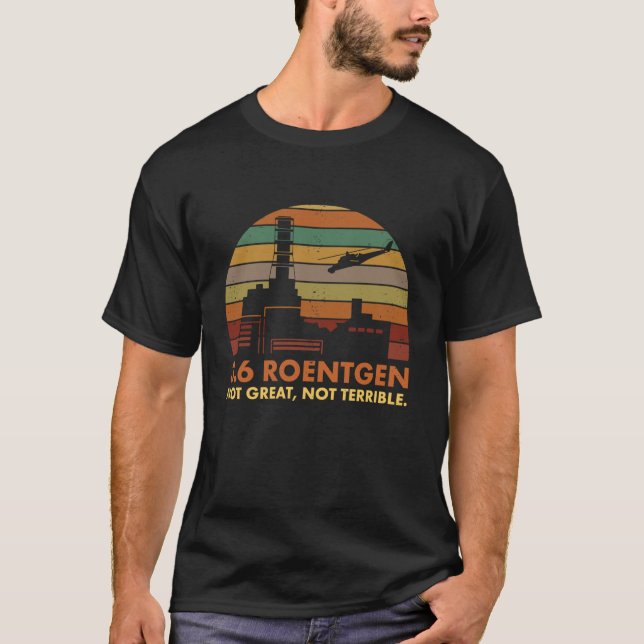 36 Röntgen Inte stora vänner T Shirt (Framsida)