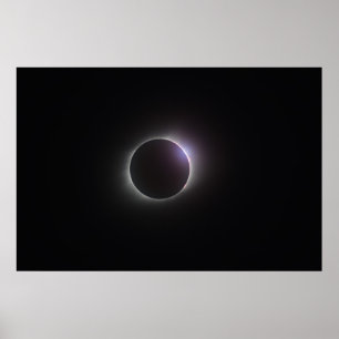 36-tums x 24-tums Poster - totalt Eclipse 2017