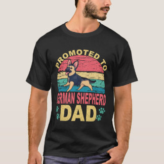 36 Uppflyttad till tysk shepherdpappa tysk shepher T Shirt