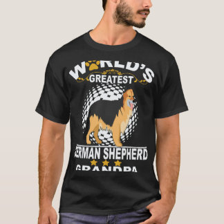 36 Världens Bästa Tyska Vargfarfar Tysk T Shirt