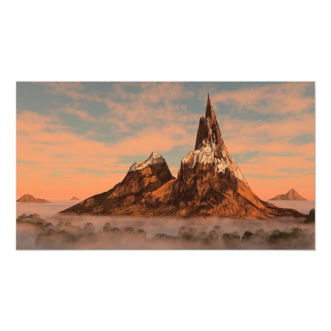 36 x 24-tums papper poster med bilden "Djävulen Ta (Framsidan)