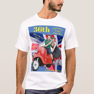 36th Samlar den mogna VELO kamraten för ettårig T Shirt