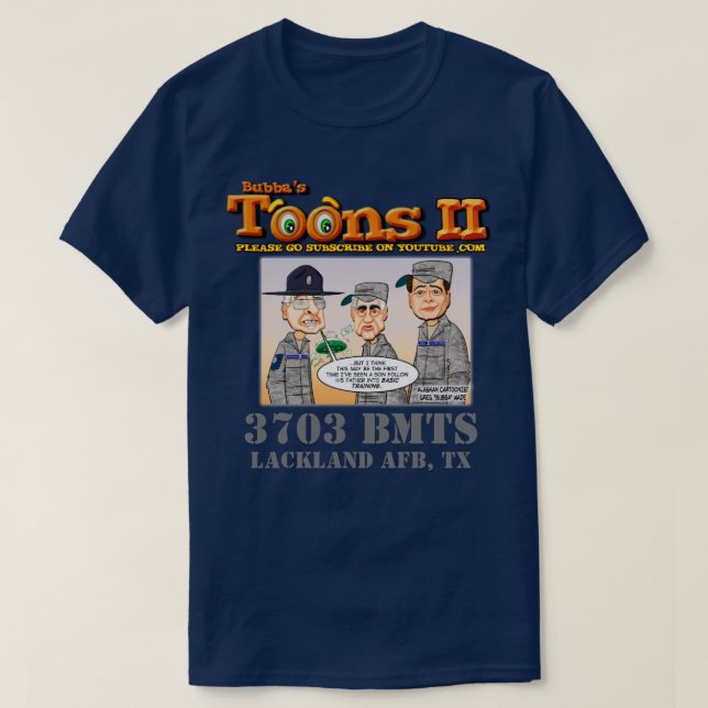 3703 BMTS LACKLAND AFB, SAN ANTONIO, TEXAS T SHIRT (Design framsida)