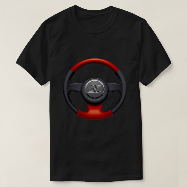 370 Z Styrhjul T-Shirt (Design framsida)