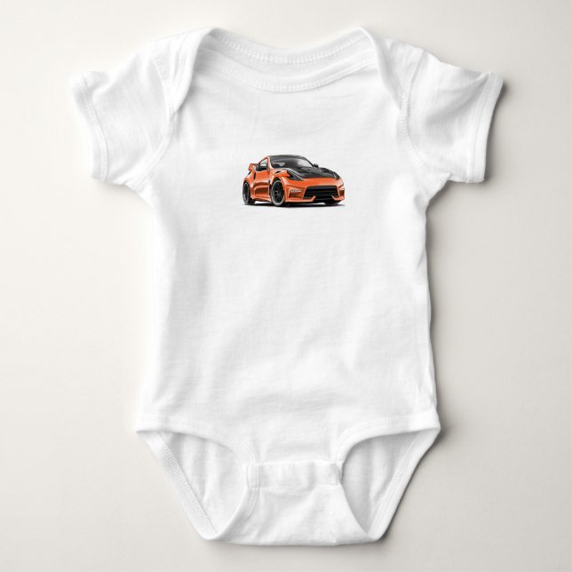 370z ritning  t shirt (Framsida)