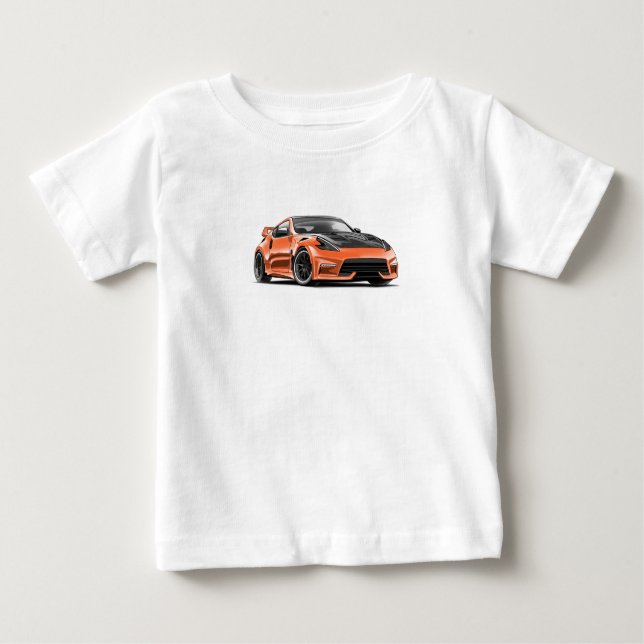 370z ritning  t shirt (Framsida)