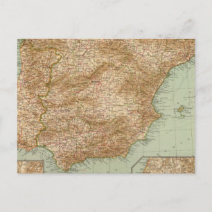 3738 Spanien Portugal Vykort