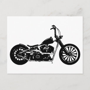 374 Chopper Bike Vykort