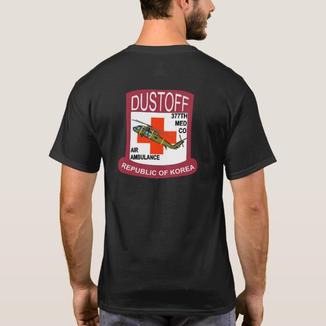 377:e Med Co Luft Ambulance, ROK T Shirt (Baksida)