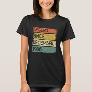 37 år gammal förklaring sedan december 1985 37:e f t shirt