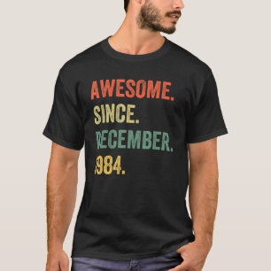 37 år gammal min 37:e födelsedag Retro-Vintage 197 T Shirt
