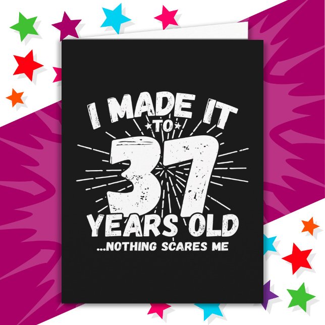37-årsjubileum, 37-årsjubileum kort (Skapare uppladdad)