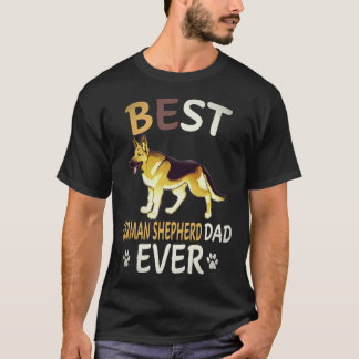 37 Bästa tyska shepherd pappa någonsin tyska sheph T Shirt