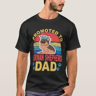 37 Befordrad till tysk schäferpappa tysk schäfer T Shirt