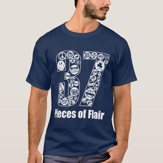 37 delar av väderkorn t-shirt (Framsida)