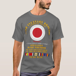 37:e brigaden i infanteriet Kameramet Iraks frihet T Shirt