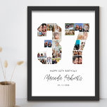 37:e födelsedag nummer 37 Anpassningsbar Fotokolla Poster<br><div class="desc">Fira 37-årsdagen med den här personligen 37-fotokollage poster. Anpassadets gåva är också perfekt för bröllop-årsdagen. Det är ett underbart sätt att visning värdefulla minnen från ditt bröllop och gifta liv. Poster innehåller en samling foton som fångar in dessa speciella ögonblick och kan anpassas med namn, födelsedatum eller årsdatum. Det är...</div>