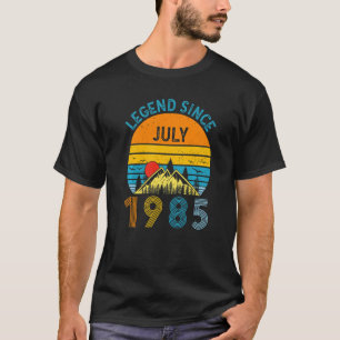 37:e födelsedagsdagen sedan juli 1985 Vintage 37 å T Shirt