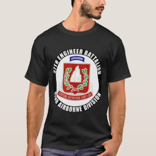 37:e Ingenjör-bataljonen 82:a flygburen divisione T Shirt