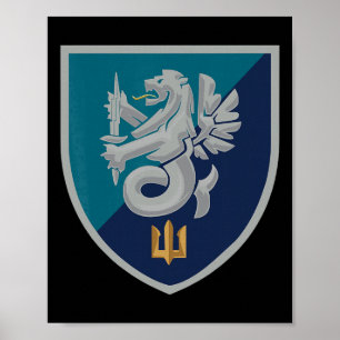 37:e marininfanteribrigaden (Ukraina) Ukrainska Mi Poster
