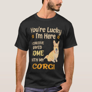 37 Jag kunde ha stannat hemma med Corgi T Shirt