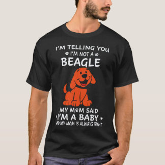 37 Jag säger er att jag inte är en beagle T Shirt
