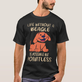 37 Liv utan beagle T Shirt