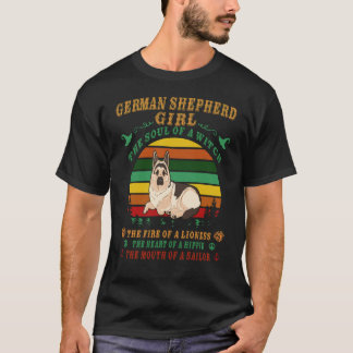 37 Tysk Shepherd Flicka Själens En Häxa Den T Shirt