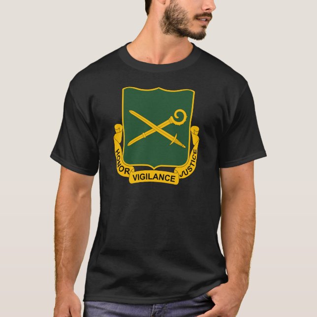 385. Militär polisbataljon T-shirt (Framsida)