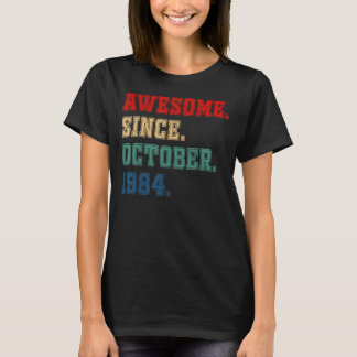 38 år gammal Fantastisk sedan oktober 1984 38:e fö T Shirt