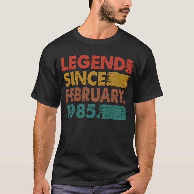 38 år gammal förklaring sedan februari 1985 38:e f t shirt (Framsida)