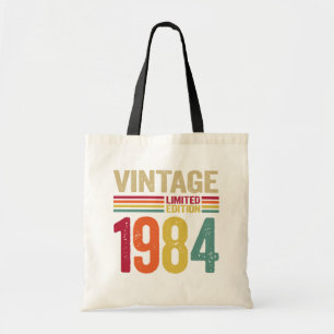38 års gammal gåva Vintage 1984 38:e födelsedagspr Tygkasse