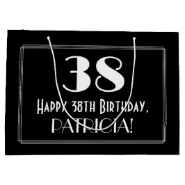 38-årsdag: Art Deco Inspirerad Stil "38", Namn