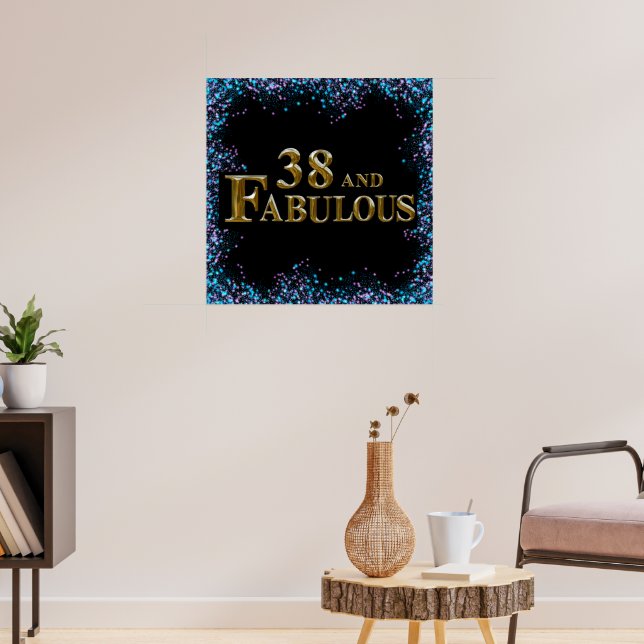 38-årsdag  poster (Vardagsrum 3)