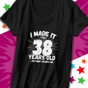 38-årsjubileum, ynklig 38-årsjubileum t shirt