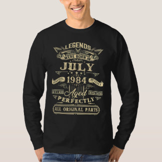 38:e födelsedagen för förklaringarna, född juli 19 t shirt