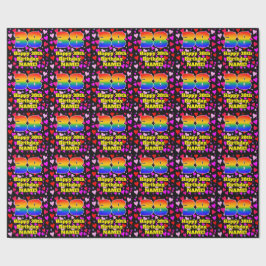 38:e födelsedagen: Loving Hearts Mönster, Regnbåge Presentpapper