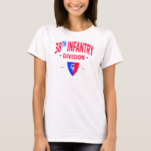 38:e infanteridivisionen - USA:s militära kvinnor T Shirt