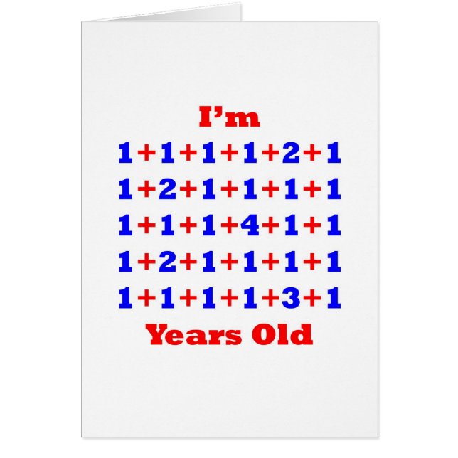 38 gammala år! hälsningskort (Framsidan)