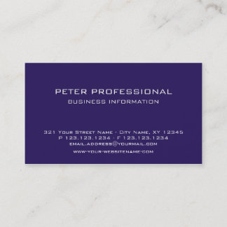 38 Modern Professionell Affärskort plum färg Visitkort