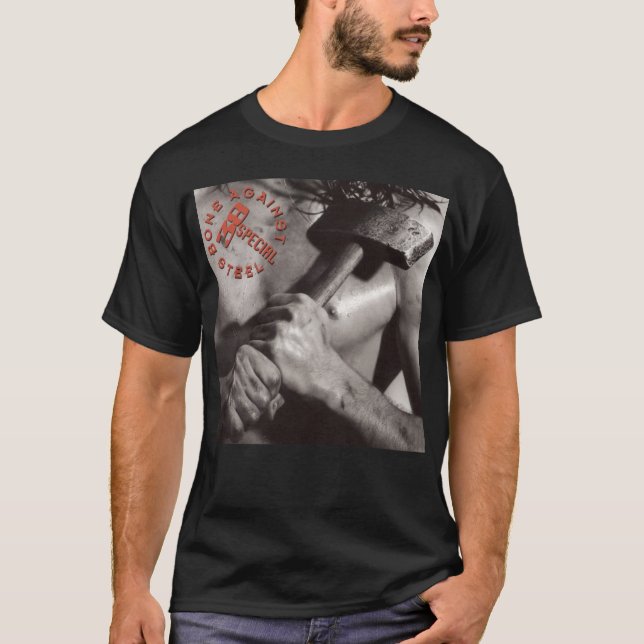 38 Speciell - Bone Against Steel album 1991 T Shirt (Framsida)